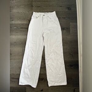 Petal and Pup White Jeans